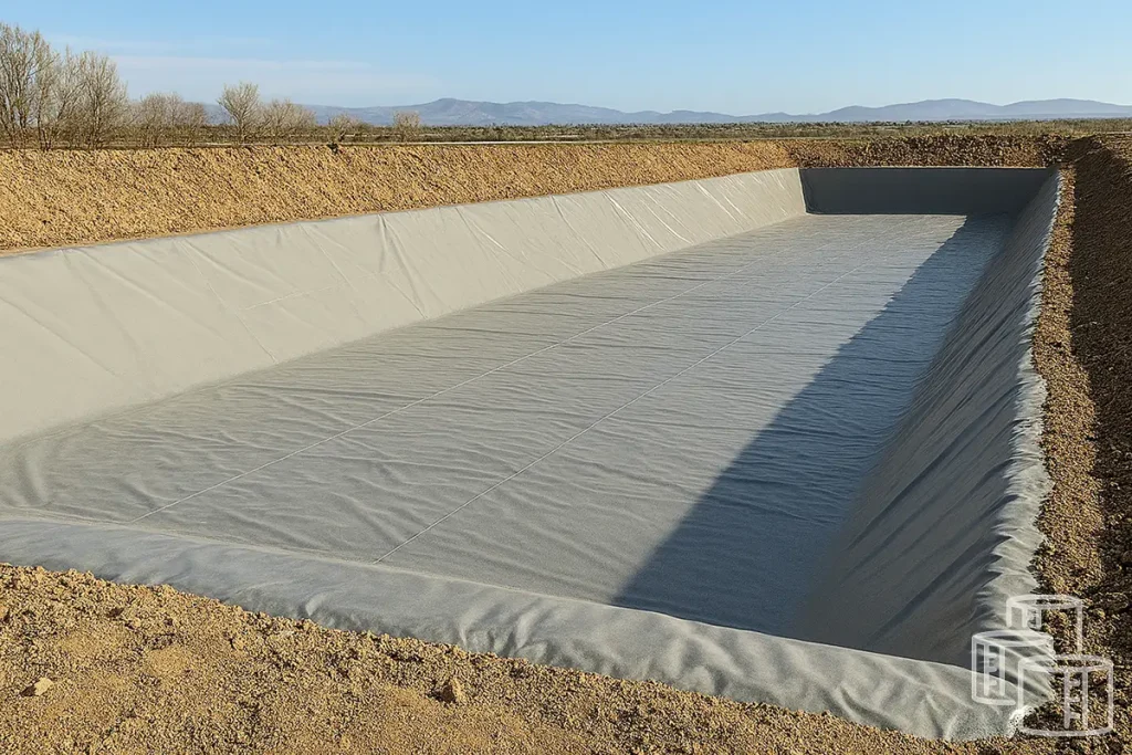 Mining dam liner system for tailings containment