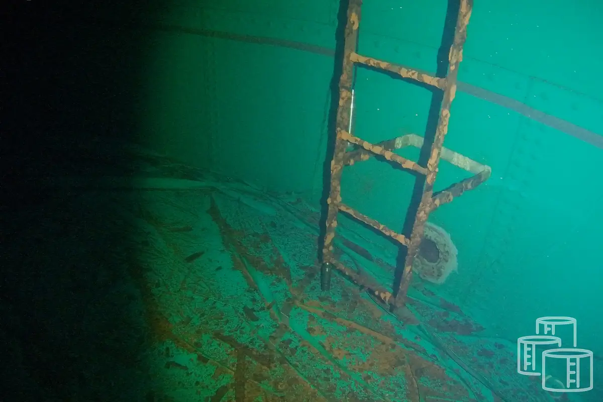 Underwater drone inspection for fire water tanks