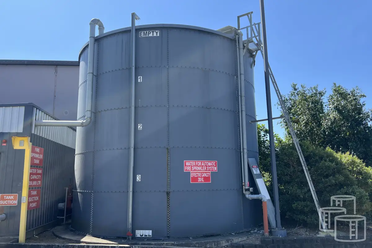 fire water tank inspection intervals