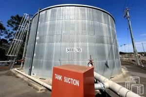 Fire water tank inspection under Australian Standard AS1851