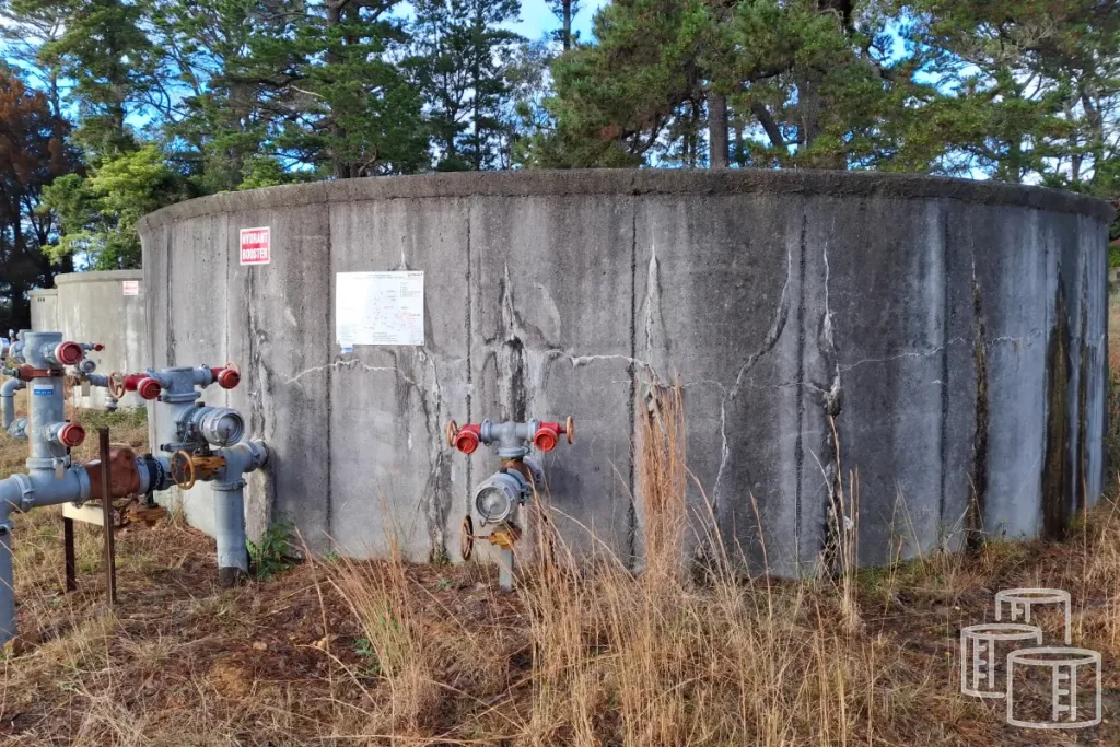 how often should fire water tanks be inspected