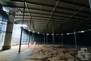 PVC lining material showing signs of wear over time