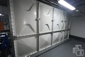 sectional grp water panels