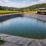 erosion around pond edges
