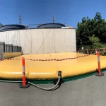portable storage tanks for wastewater management