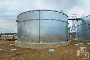 hot dip galvanised tank durability