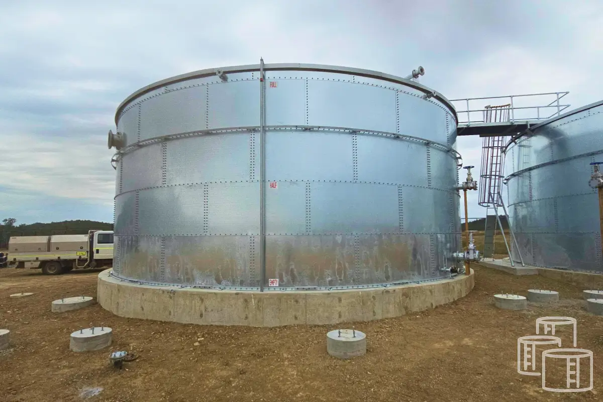 hot dip galvanised tank durability