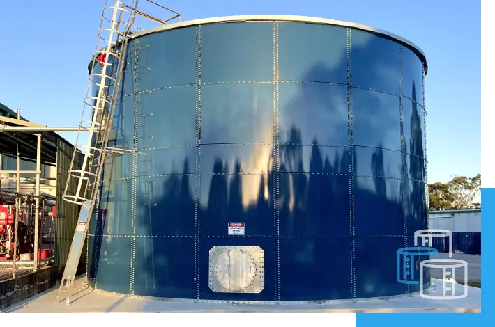 Industrial water storage